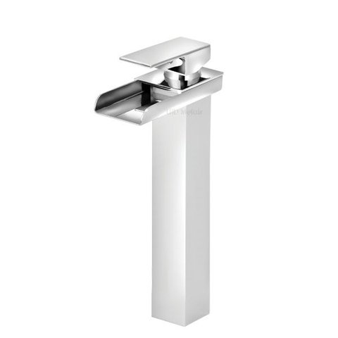 Torneira Banheiro Monocomando Cascata Alta Calha Metalica