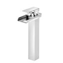 Ver imagem 1 de Torneira Banheiro Monocomando Cascata Alta Calha Metalica