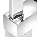 Ver imagem 2 de Torneira Banheiro Lavatorio Monocomando Quadrado Luxo