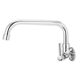 Torneira Cozinha Parede Tubo Baixo Bica Movel 1/4v. - 1