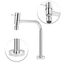 Ver imagem 2 de Torneira Link Lavatório/cozinha Mesa Metal Luxo 1/4v:prateado/cromado