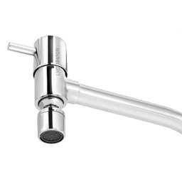 Torneira Link Lavatório/cozinha Mesa Metal Luxo 1/4v:prateado/cromado - 3
