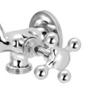 Ver imagem 5 de Torneira Tanque e Maquinha Metal Duas Saídas Bico 1/2 x 3/4:C/32