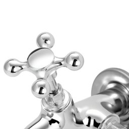 Torneira Tanque e Maquinha Metal Duas Saídas Bico 1/2 x 3/4:C/32 - 3