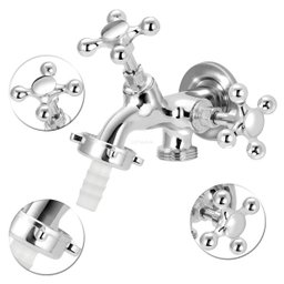 Torneira Tanque e Maquinha Metal Duas Saídas Bico 1/2 x 3/4:C/32 - 2