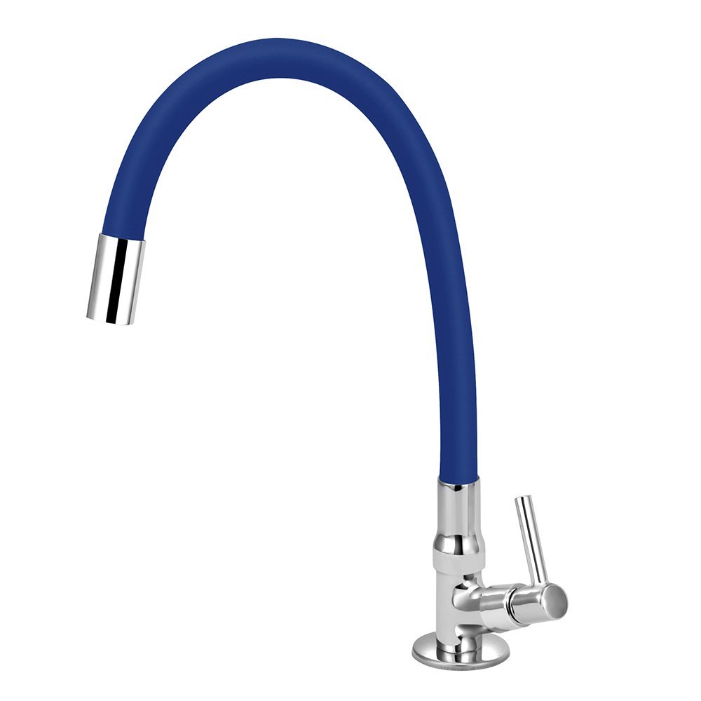 Torneira para Cozinha Mesa Tb Gourmet Colorido 1/4v + Flexivel:azul - 4