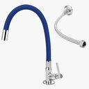 Ver imagem 1 de Torneira para Cozinha Mesa Tb Gourmet Colorido 1/4v + Flexivel:azul