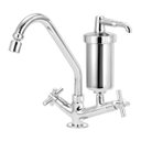 Ver imagem 1 de Torneira Pia Mesa com Filtro Purificador de Água Metal 1/4 V:prateado