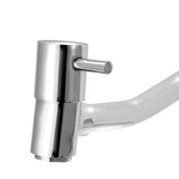 Torneira Link Tanque/jardim/lavatório Reta de Parede Metal Luxo 1/4v:prateado/cromo - 3