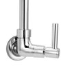 Torneira de Cozinha de Parede Tubo Gourmet Luxo 1/4v.:prateado - 5