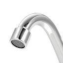 Ver imagem 2 de Torneira Bica Móvel Cozinha Abs Cromado Slim Mesa 1/4 V:Prateado