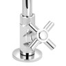 Torneira Bica Móvel Lavatório Abs Cromado Slim Mesa 1/4 V:prateado/cromado - 3