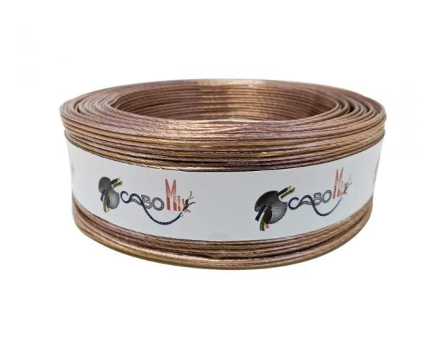 Fio Som Cristal 2x16-1,00 100m Alum Cobreado - 1