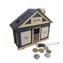 Ver imagem 1 de Cofre Guardar Dinheiro Woodbox Japones Kakebo Banco Casa Preto