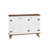 Balcão Aparador Ou Buffet 112,5cm 03 Portas Blc2042-Brme Estilare Branco - 3