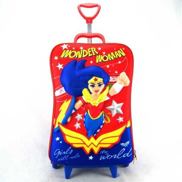 Mochilete e Lancheira Mulher Maravilha 3D 2962m16 - 3