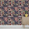 Papel de Parede Temático Estados Unidos - 2,5x0,5m - 2