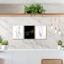 Ver imagem 4 de Kit 3 Quadros Decorativos Quarto Casal Love Sala Abstrato