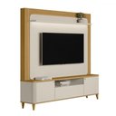 Ver imagem 2 de Estante Home para Tv até 70 Polegadas 3 Portas Munique Tauari e Off White 200cm