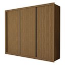 Ver imagem 2 de Guarda-roupa Casal 3 Portas 6 Gavetas Nápoli - Freijó