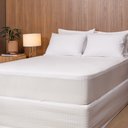 Ver imagem 2 de Capas Impermeavel Lençol Solteiro Elast. Protetor de Colchão