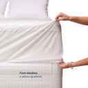 Ver imagem 1 de Capas Impermeavel Lençol Solteiro Elast. Protetor de Colchão