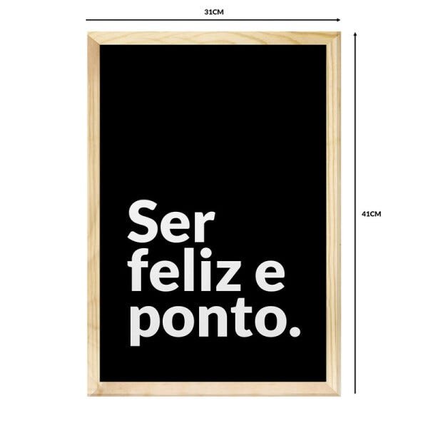 Kit 3 Quadros Decorativos Frases Família Amor Preto Tons Azul Sala Quarto Casal - 4