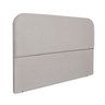 Cabeceira Estofada King Alana 195cm Linho Cinza - 4