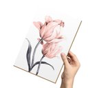 Ver imagem 3 de Kit 5 Quadros Decorativos Definição Significado Família Frase Lar Rose Gold Sala