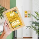 Ver imagem 3 de Kit 4 Quadros Decorativo Cozinha Tempero Colorido Frutas Folhas