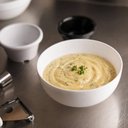 Ver imagem 2 de Jogo 6 Bowls em Vidro Opalino Branco 13X6cm Tigela Cumbuca Essenza Profissional Servir Sopas Caldos