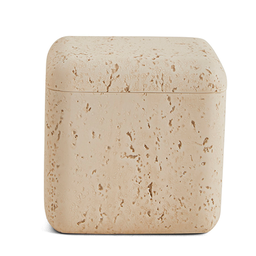 Kit Lavabo de Cimento Bege com 4 Peças - 6