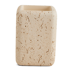Kit Lavabo de Cimento Bege com 4 Peças - 5
