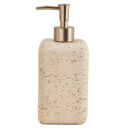 Kit Lavabo de Cimento Bege com 4 Peças - 4