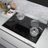 Gtkzw Cooktop de Indução 30" 6400w com 4 Queimadores e Tela Touch (preto) - 2