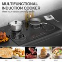 Ver imagem 6 de Gtkzw Cooktop de Indução 30" 6400w com 4 Queimadores e Tela Touch (preto)