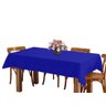Toalha de mesa 6 Lugares 2,00m Retangular Oxford Azul Royal - 1