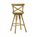 Ver imagem 7 de Kit 2 Banqueta Paris Oak Base Giratória - Datelli Design