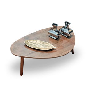 Mesa de Centro de Sala Orgânica Wood Paris
