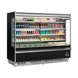 Refrigerador Vertical Aberto 1943 Litros Preto 220V Gelopar GSTO-2400 - 2 Refrigerador Vertical Aberto 1943 Litros Preto 220V Gelopar GSTO-2400 - 2