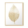 Quadro Decorativo Folha Gold Dourado Sala Quarto Cozinha 30x40 - 1