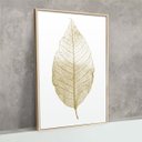 Ver imagem 4 de Quadro Decorativo Folha Gold Dourado Sala Quarto Cozinha 30x40