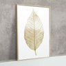 Quadro Decorativo Folha Gold Dourado Sala Quarto Cozinha 30x40 - 4