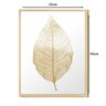 Quadro Decorativo Folha Gold Dourado Sala Quarto Cozinha 30x40 - 3