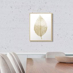 Quadro Decorativo Folha Gold Dourado Sala Quarto Cozinha 30x40 - 2 Quadro Decorativo Folha Gold Dourado Sala Quarto Cozinha 30x40 - 2