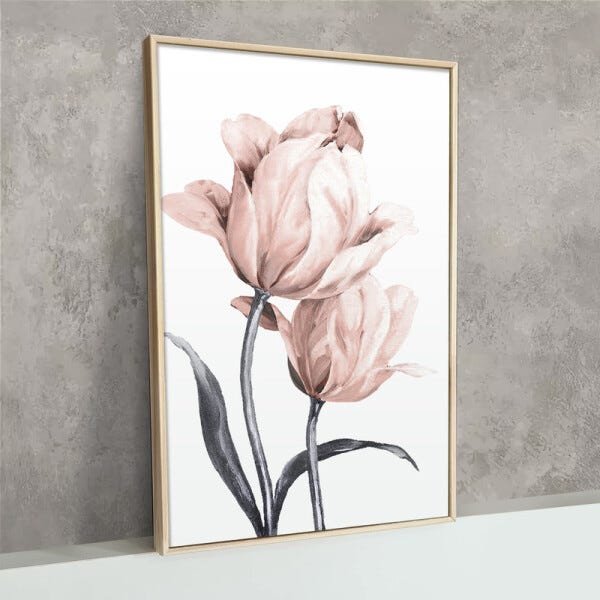 Quadro Decorativo Rosas Flores Rose Sala Quarto Feminino Hall Rosa - 4