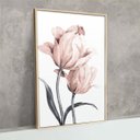 Ver imagem 4 de Quadro Decorativo Rosas Flores Rose Sala Quarto Feminino Hall Rosa