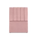 Ver imagem 1 de Cabeceira Estofada Solteiro Carla 90cm Suede Rosa