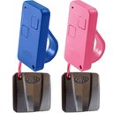 Ver imagem 1 de 2 Controle Portão Ntx Azul Rosa 433 Atto Nano Bv Dz3 Dz4 + 2 Tx Car Rossi