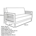 Ver imagem 6 de Sofá Namoradeira Daia 2 Lugares 160cm Bege Linho Pérola Loja Sheep